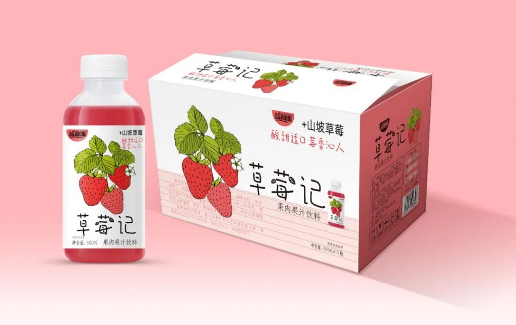 益和源草莓记果肉果汁