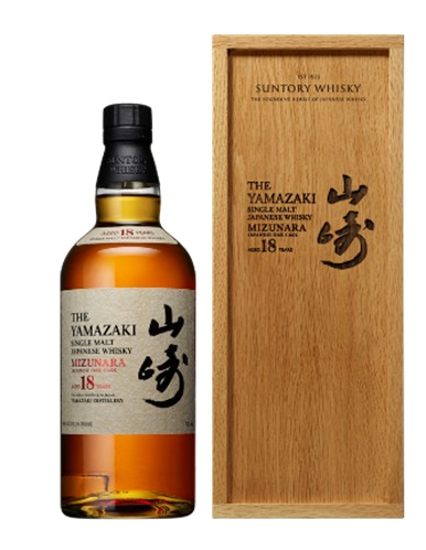 山崎18年水楢桶单一麦芽威士忌