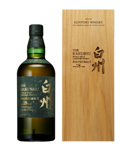 白州18年泥煤风味单一麦芽威士忌